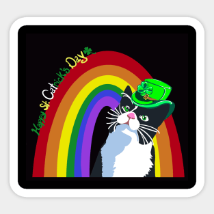 St. Catricks Day Sticker